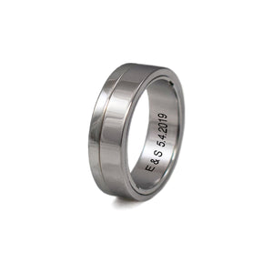 gamos wedding ring custom inside ring engraving
