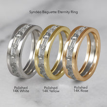 Load image into Gallery viewer, Syndéo Baguette Eternity Ring
